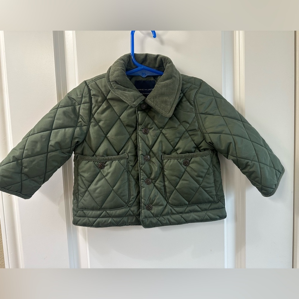 Janie and jack baby puffy jacket size 6-12M